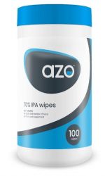 AzoWipe® 70% Isopropanol alcohol wipes(Tub of 100)