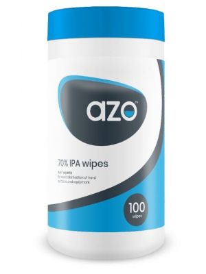 AzoWipe® 70% Isopropanol alcohol wipes(Tub of 100)