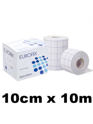 Eurofix (10cm x10m) Non-Woven Fabric Dressing Retention Roll