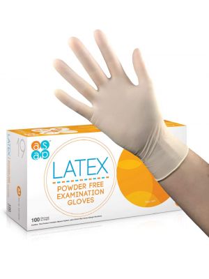 Latex Powder Free Gloves Large (Box of 100)