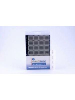 PILL ORGANISER 28 COMP TRAY WEEKLY
