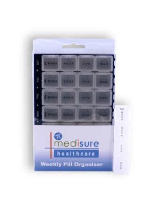 PILL ORGANISER 28 COMP TRAY WEEKLY