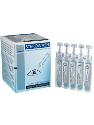 Eye Wash Pods 20ml (25 per Pack)